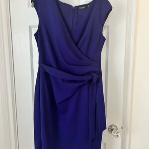 Lauren Ralph Lauren Purple Wrap Dress